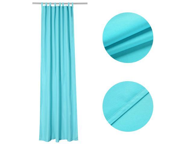 Yescom 54'x108' Outdoor Privacy Curtain Drape Tab Top UV30+ Patio Lanai Pergola 6 Piece