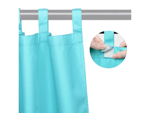 Yescom 54'x96' Outdoor Privacy Curtain Tab Top Drape UV30+ Pergola Porch Garden 6 Pack