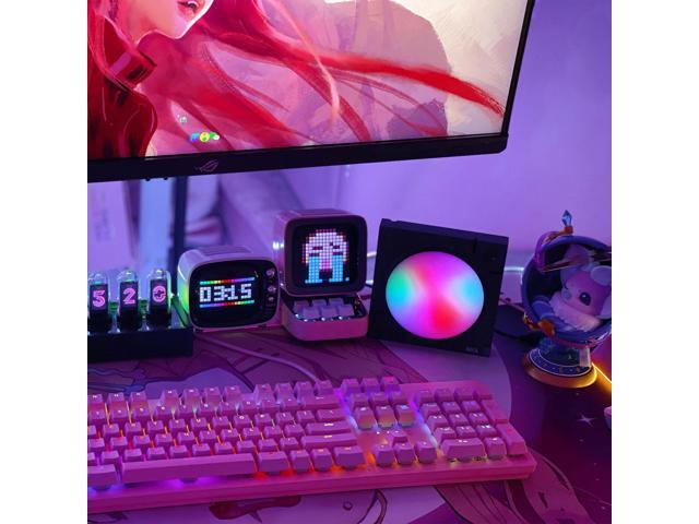 Yescom Wifi Smart LED Color Light Panel Work with Amazon Alexa & Google Home Rhythm Voice Control Magnetic Home Game Gifts