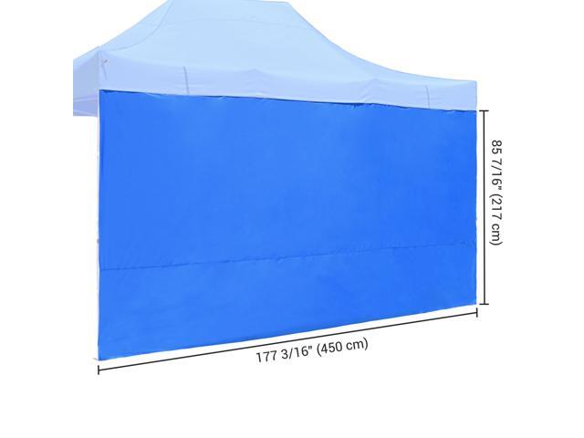InstaHibit 1 Pack Side Wall for 10x15 Ft EZ Pop Up Canopy Tent UV50+ Shelter Sun