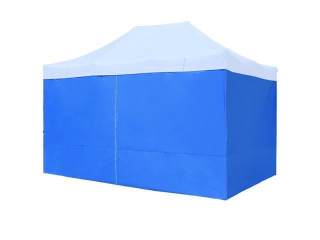 InstaHibit 4 Pack Side Wall for 10x15 Ft EZ Pop Up Canopy Tent UV50+ Zipper Yard