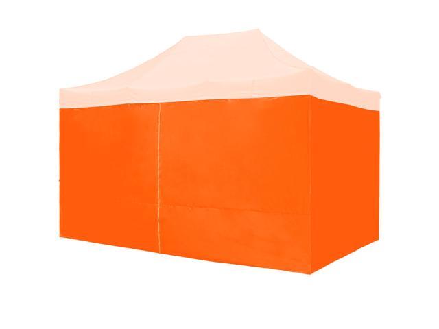InstaHibit 4 Pack Side Wall for 10x15 Ft EZ Pop Up Canopy Tent UV50+ Zipper 550D