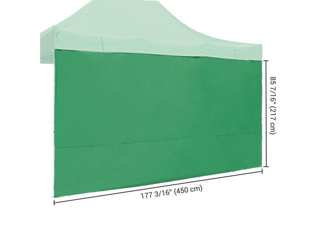 InstaHibit 1 Pack Side Wall for 10x15 Ft EZ Pop Up Canopy Tent UV50+ Yard Sun