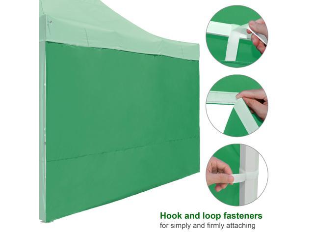 InstaHibit 1 Pack Side Wall for 10x15 Ft EZ Pop Up Canopy Tent UV50+ Yard Sun