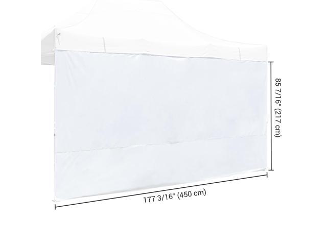 InstaHibit 1 Pack Side Wall for 10x15 Ft EZ Pop Up Canopy Tent UV50+ Lawn Sun