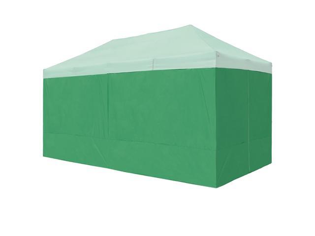 InstaHibit 6 Pack Side Wall for 10x20 Ft EZ Pop Up Canopy Tent UV50+ Zipper Pool