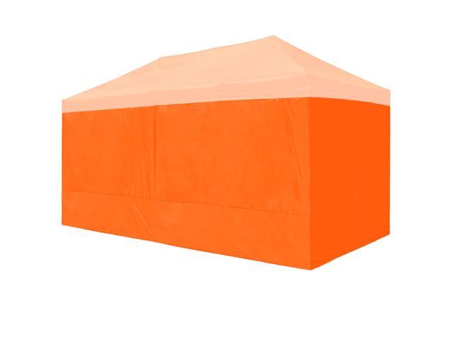 InstaHibit 6 Pack Side Wall for 10x20 Ft EZ Pop Up Canopy Tent UV50+ Zipper 550D