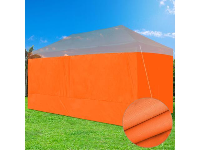 InstaHibit 6 Pack Side Wall for 10x20 Ft EZ Pop Up Canopy Tent UV50+ Zipper 550D