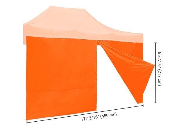 InstaHibit 1 Pack Side Wall for 10x15 Ft EZ Pop Up Canopy Tent UV50+ Zipper Pool