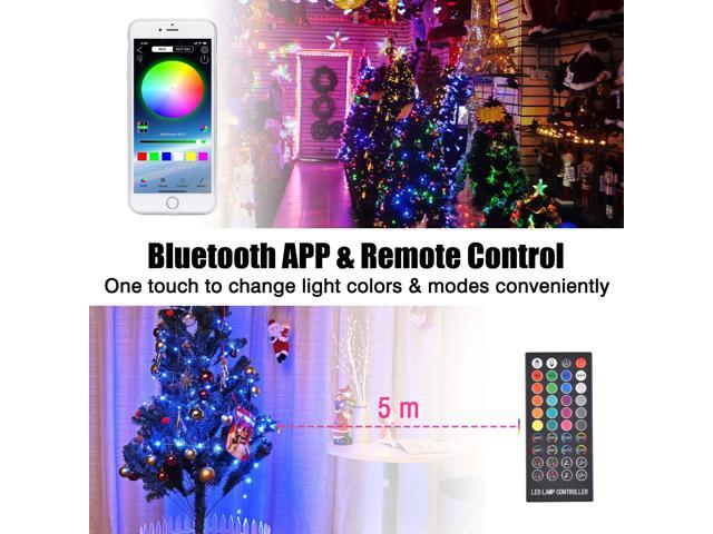 33 Ft Fairy String Lights USB Copper Wire Bluetooth APP Remote Party Wedding