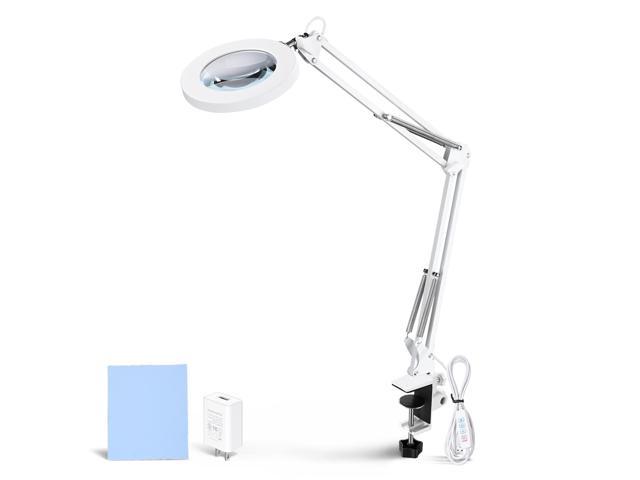 Photos - Chandelier / Lamp YescomUSA 5X LED Magnifying Lamp Desk Light with Clamp Adjustable Arm for Cosmetic S 
