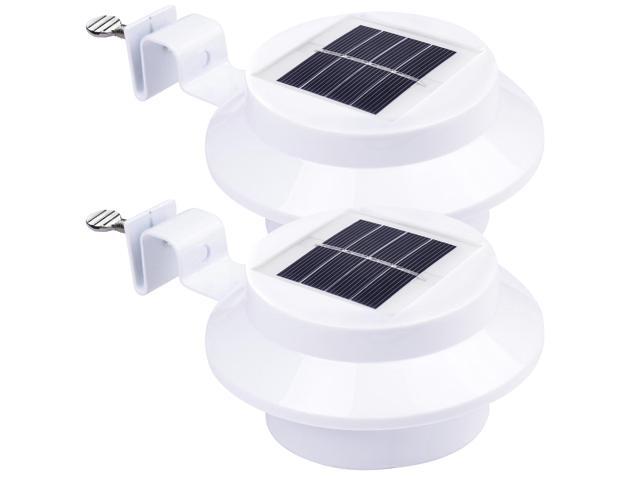 Photos - Chandelier / Lamp YescomUSA 2-Pcs Solar-Powered Automatic LED Mounted Gutter Night Light Roof Outdoor 