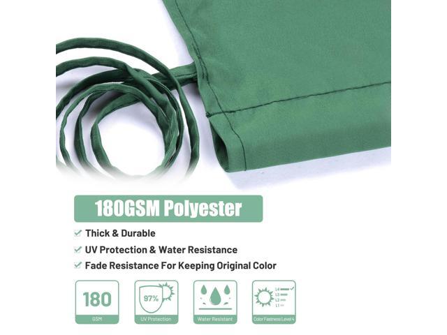 17x6.8 Ft UV30+ Pergola Canopy Cover Replacement Garden Outdoor Green