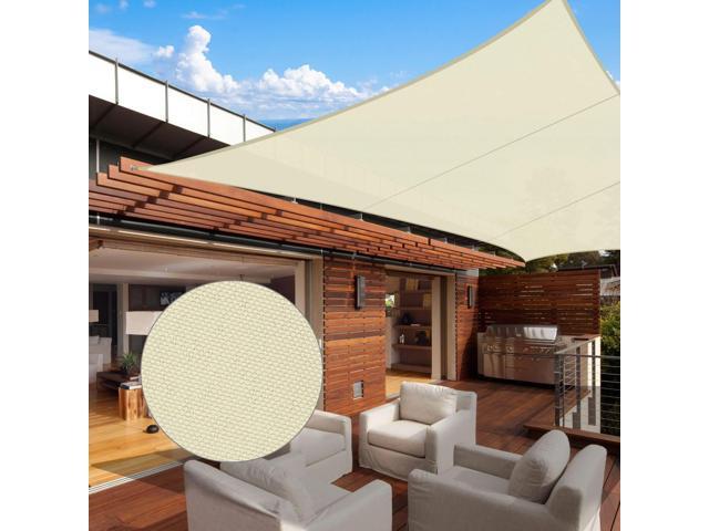 10x13 Ft 97% UV Block Rectangle Sun Shade Sail Top Canopy Outdoor Patio Pool