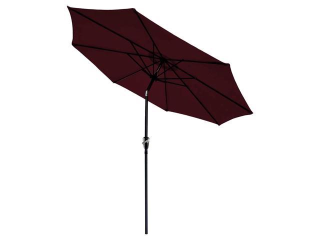 Photos - Other household accessories YescomUSA 9 Ft Aluminum Outdoor Patio Umbrella Push Button Tilt Crank Handle Market 