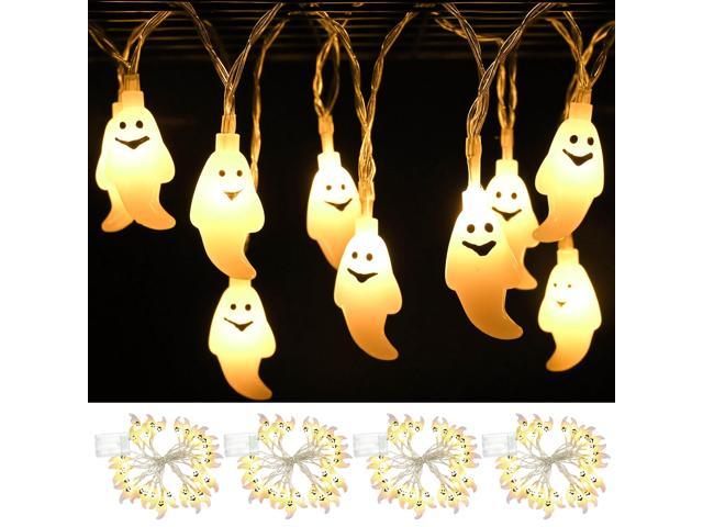 Photos - LED Strip YescomUSA 120 LED Halloween Fairy String Light Night White Ghost Lighting Lamp Party 