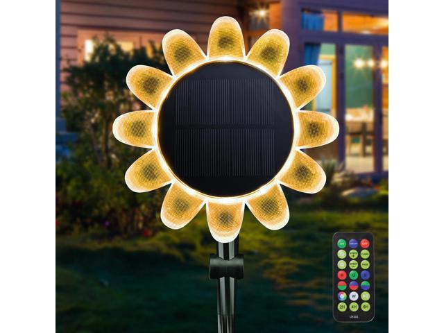 Photos - Floodlight / Garden Lamps YescomUSA Solar Sunflower LED Light Outdoor Garden Waterproof Floating Amphibious La 
