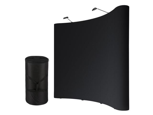 InstaHibit 10x8 Ft Trade Show Display Kit Pop Up Backdrop Booth Stand Spotlights