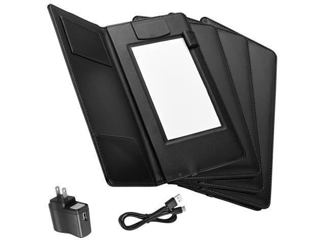 4 Pack LED Backlit Illuminated Menu Cover Presenter Magnetic Clamp Receipts Bill Check Holder Bar
