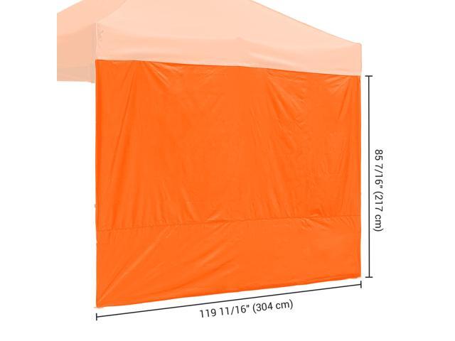 InstaHibit 1 Pack Side Wall for 10x10 Ft EZ Pop Up Canopy Tent UV50+ Garden Sun