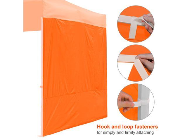InstaHibit 1 Pack Side Wall for 10x10 Ft EZ Pop Up Canopy Tent UV50+ Garden Sun