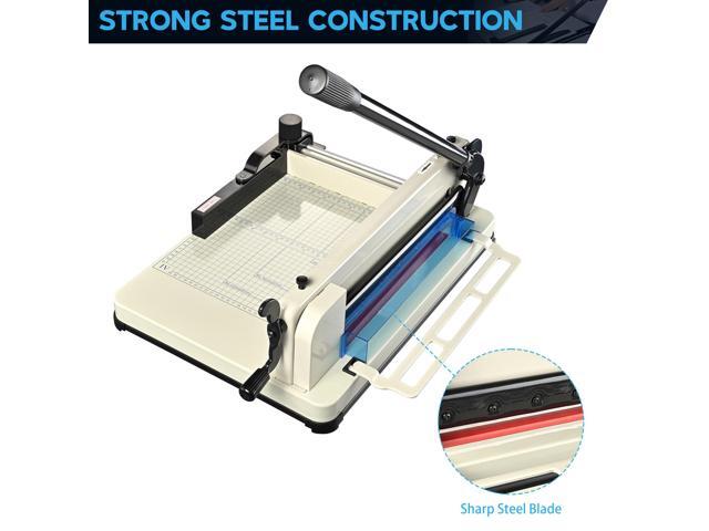 Paper Cutter Trimmer Industrial Guillotine 12' Cut Length Stack Heavy Duty