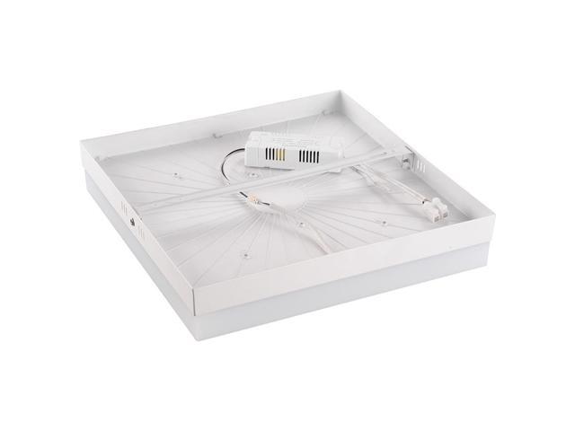 36W Dimmable LED Ceiling Light 3000 to 6000K 11' Square Flush Mount Remote Lamp