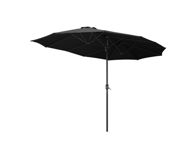 Photos - Other household accessories YescomUSA Yescom 14.7 Ft Double Sided Patio Umbrella with Crank Handle UV30+ Outdoor 