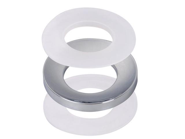 Photos - Other sanitary accessories YescomUSA Aquaterior Chrome Mounting Ring For Home Bathroom Glass Vessel Sink Drain 