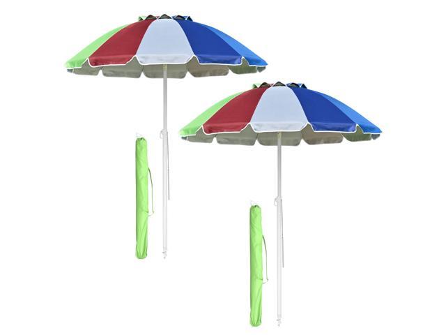Photos - Other household accessories YescomUSA 10Ft 8 Rib Outdoor Patio Umbrella Market Valance Crank Tilt Beach Garden 0 