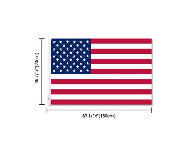 3'x 5' FT American Flag U. S.A U. S. United States Stripes Stars