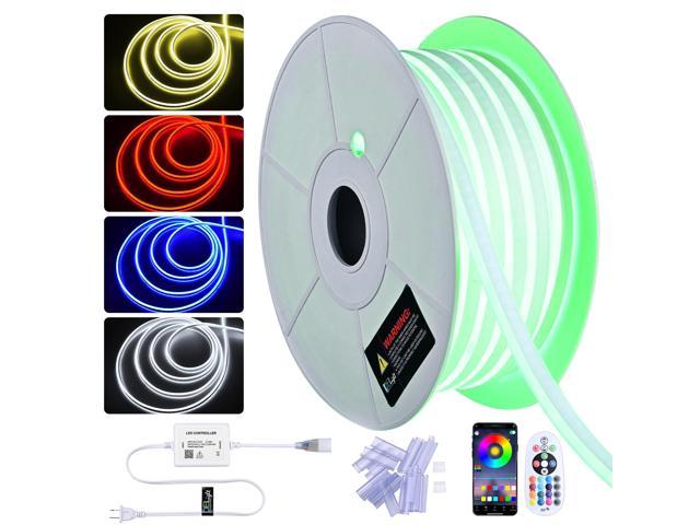 Photos - LED Strip YescomUSA 100 Ft DELight Neon LED Light Strip Rope Tube Flexible Sign RGB Party Home 