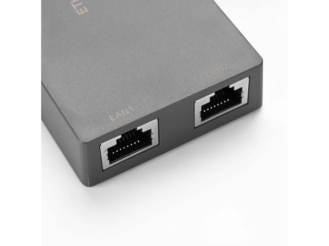 Yescom Starlink Ethernet Adapter V2 Gen2 for Rectangle Dish Wired External Network Internet