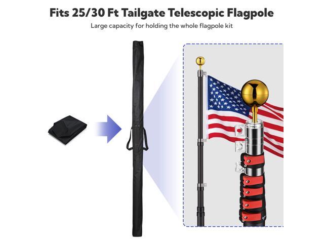 Yescom 80' Flag Pole Carrying Bag for 25/30 Ft Tailgate Telescopic Flagpole