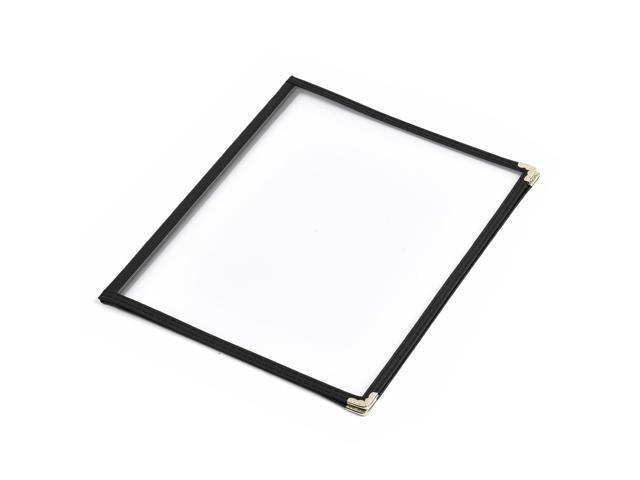 WeChef 60 Pack Restaurant Menu Covers 8.5 x 11inch Book Style 2 Pages 4 Views