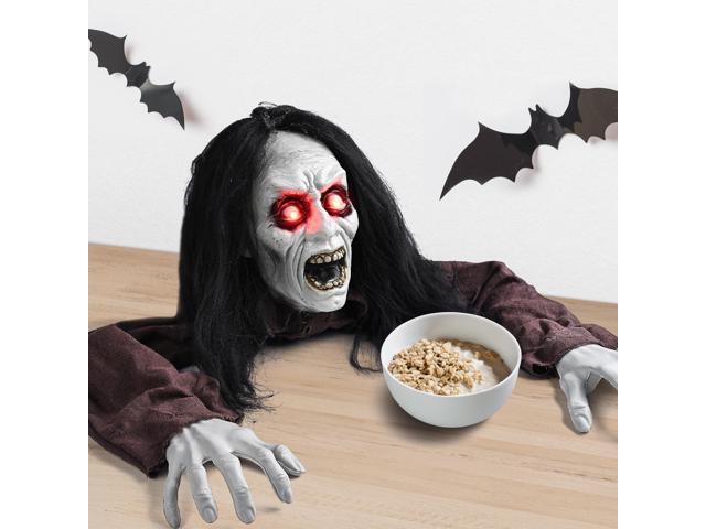 Yescom Halloween Prop Zombie Groundbreaker w/ Sound & LED Eyes Party Decoration 2025