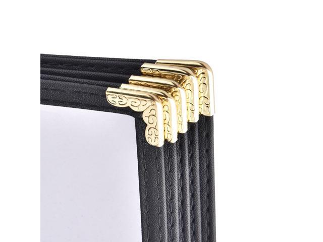 WeChef 40 Pack Restaurant Menu Covers 8.5 x 11inch Book Style 5 Pages 10 Views