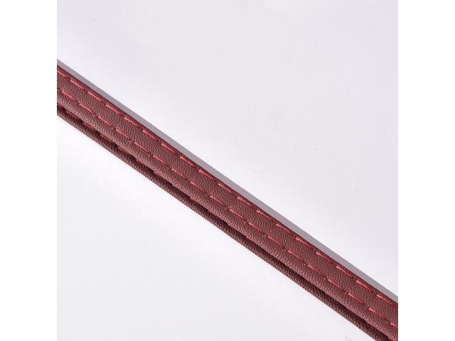 WeChef 60 Pack Restaurant Menu Covers Burgundy 8.5x11' Book Style 3 Pages 6 View