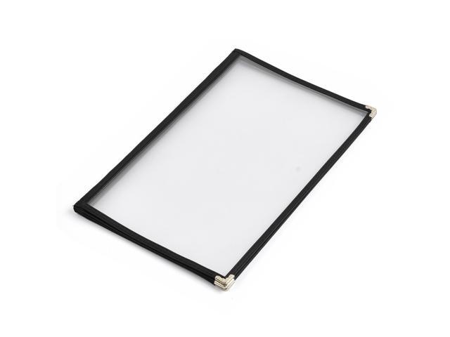 WeChef 40 Pack Restaurant Menu Covers 8.5 x 14inch Book Style 4 Pages 8 Views