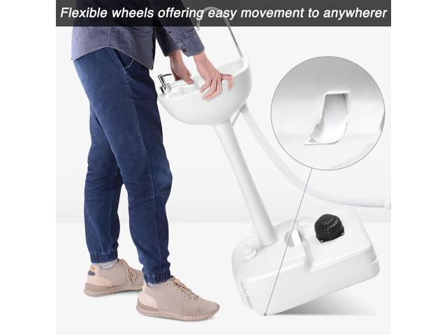 Yescom 17L Portable Sink Hand Wash Station with Pump 24L Water Tank Hand Washing Outdoor Camping