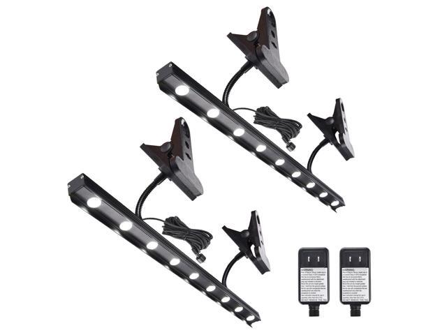 Instahibit Adjustable LED Light for Retractable Banner Stand Trade Show 2 Packs