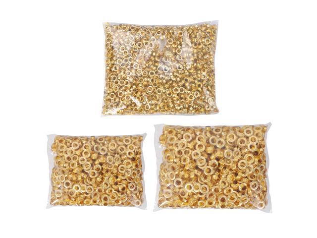Yescom 4000pcs 1/4' 3/8' 1/2' Grommet & Washers Kit Leather Bags Signs Poster