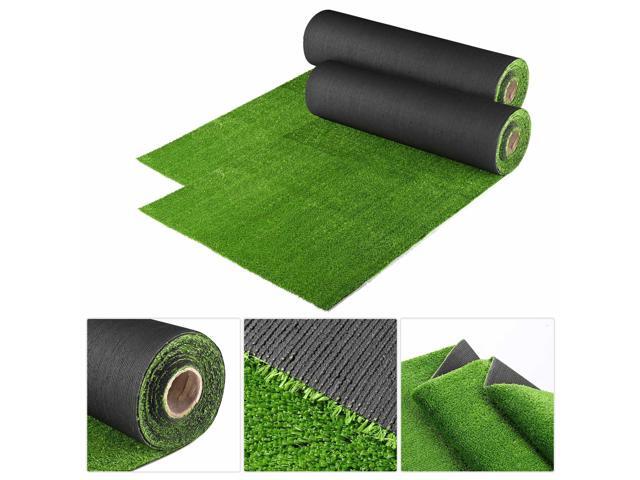 Yescom 33x3 ft Artificial Grass Mat Synthetic Landscape Fake Lawn Playground Pet Dog Turf Indoor Outdoor 2 Pack