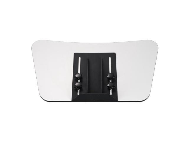 Yescom Sliding Desktop Keyboard Tray for PC Mobile Cart Medical Trolley Cart Office Black