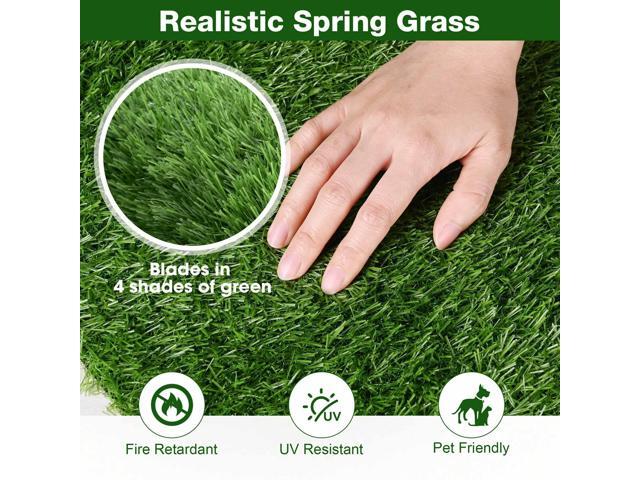 Yescom 20x3 Ft Artificial Grass Turf 0.8' Fake Grass Rug Indoor Batting Tunnels Outdoor Synthetic Lawn