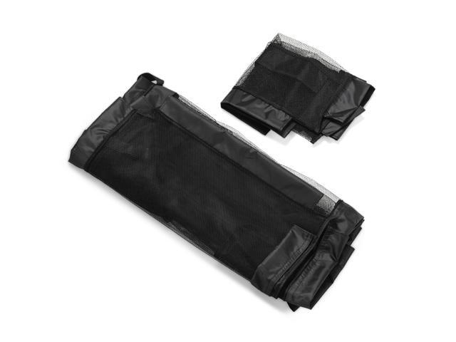 Yescom Mesh Cover Replacement for 2-Layer Mesh Pool Storage Bin Cart XX-Large Black