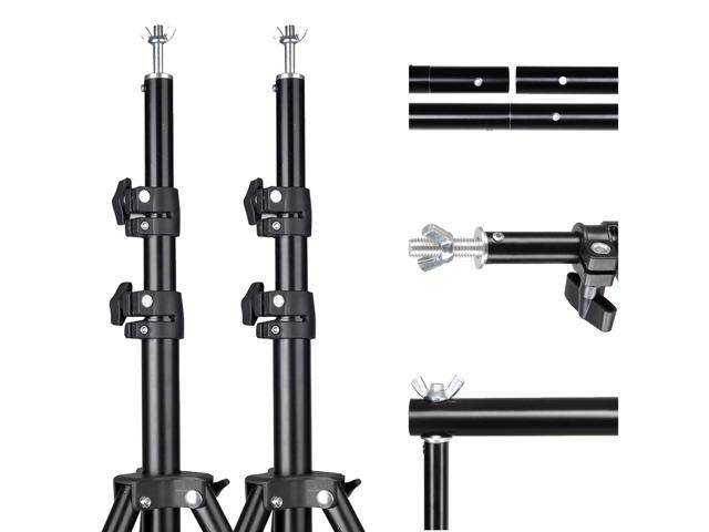 7x10Ft Photography Background Backdrop Support Stand Kit For Live Stream 2 Packs