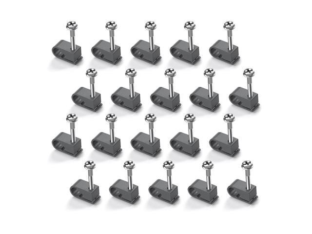 Starlink Cable Routing Kit Screws+ Clamps for Starlink Series Wire Clip 20 Packs
