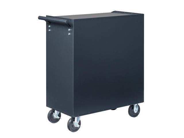 Yescom 4-Drawer Storage Rolling Tool Cart Multifunctional Trolley Cabinet Work-box Workshop Garage Repair Shop