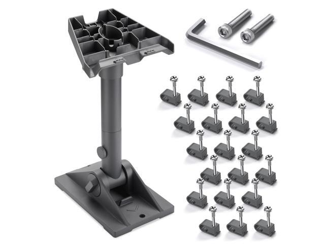 Yescom Starlink Mount Gen 3 Pivot Mounting Kit Roof Heavy Duty Adjustable Angle Bracket Pole Adapter